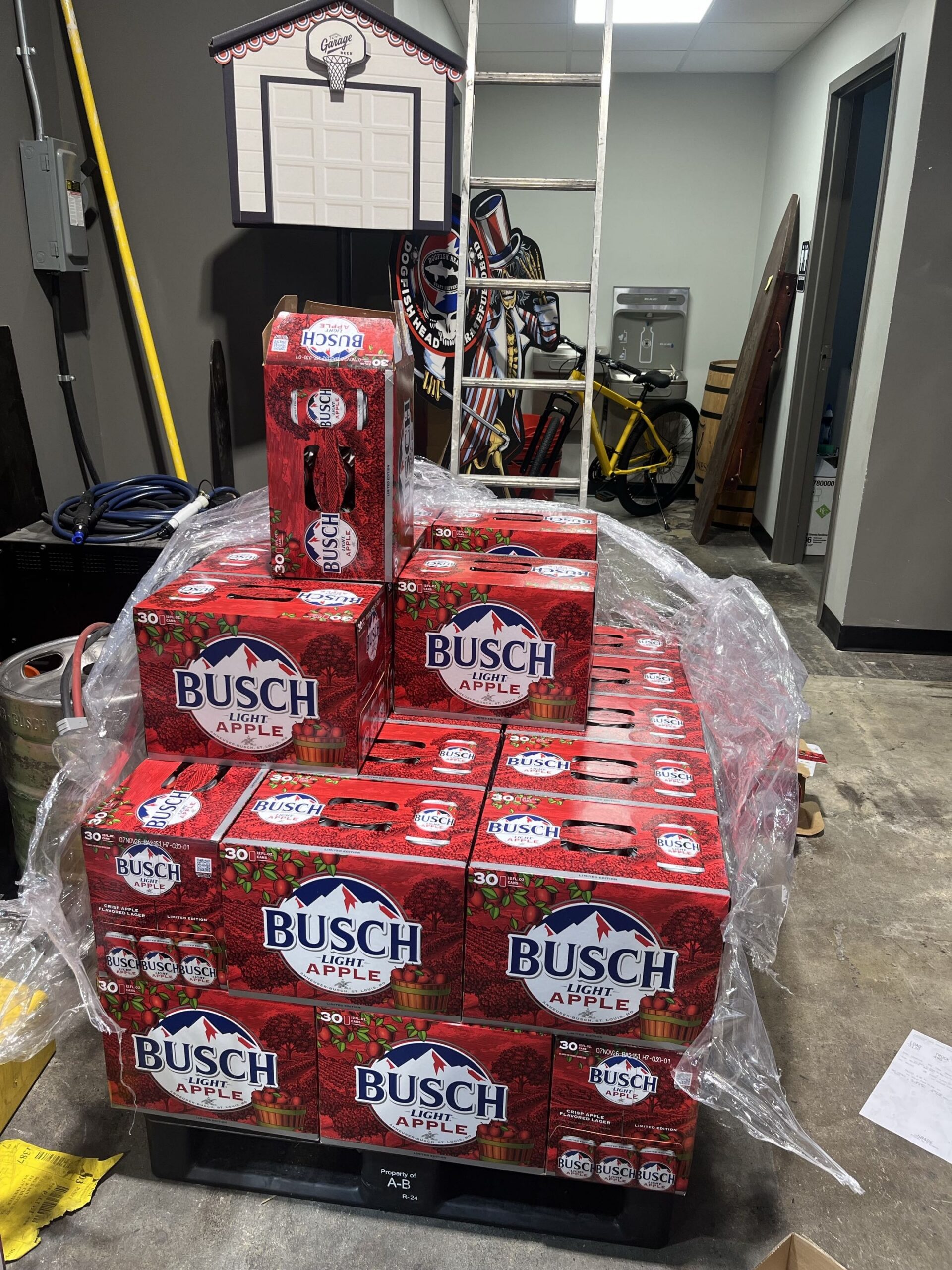 busch light at the beermill