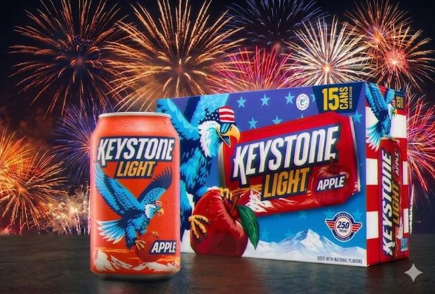 keystone light apple